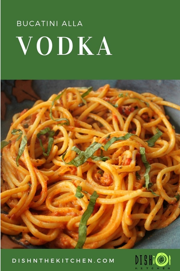 This Vodka Sauce recipe is easy, quick and SO delicious! Guaranteed to bring your loved ones to the table. Serve with your favourite pasta and add chicken or shrimp for extra protein. #bucatini #pasta #vodka sauce