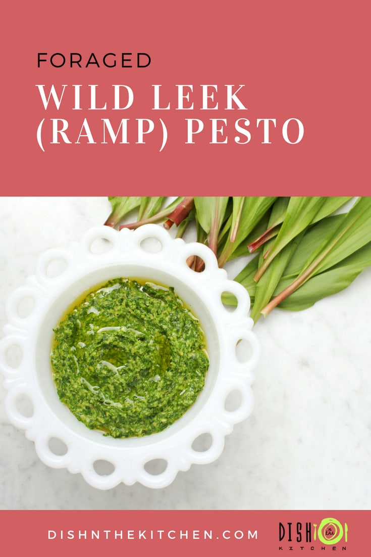 Wild Leeks or Ramps are only available during a short Spring season. Make the most of your foraging harvest by preserving them in this delicious and versatile pesto. 