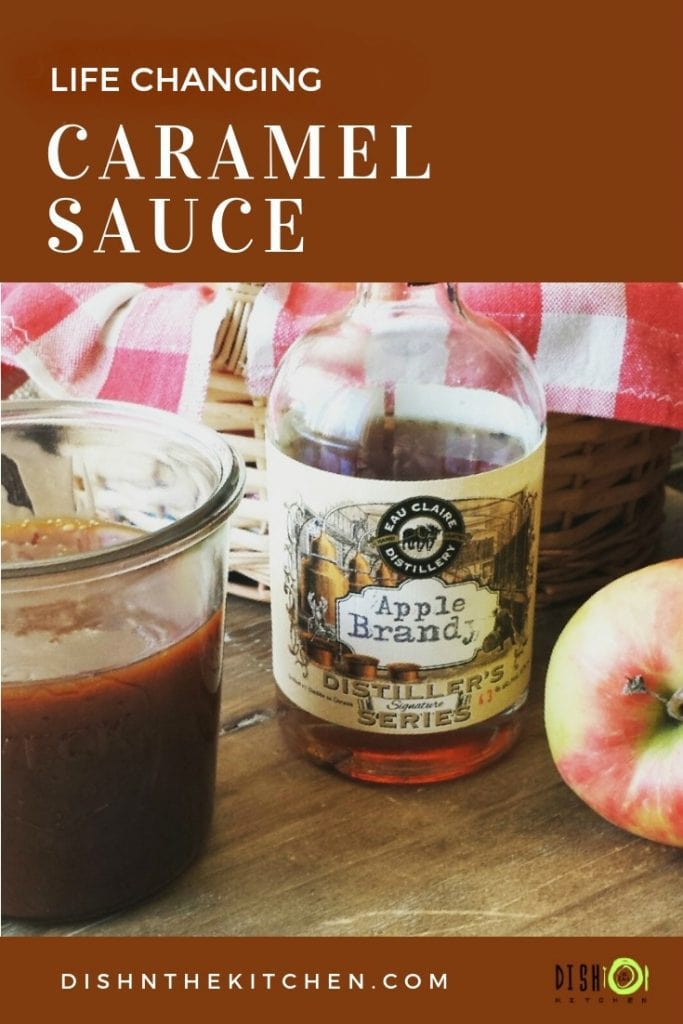An easy to make decadent caramel sauce that you will want to pour over everything. Spike it with a spirit for that extra little kick of flavour. #caramelsauce #caramel 